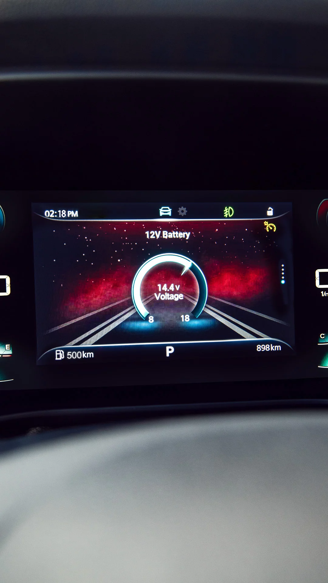 DRIVER INFO Digital display