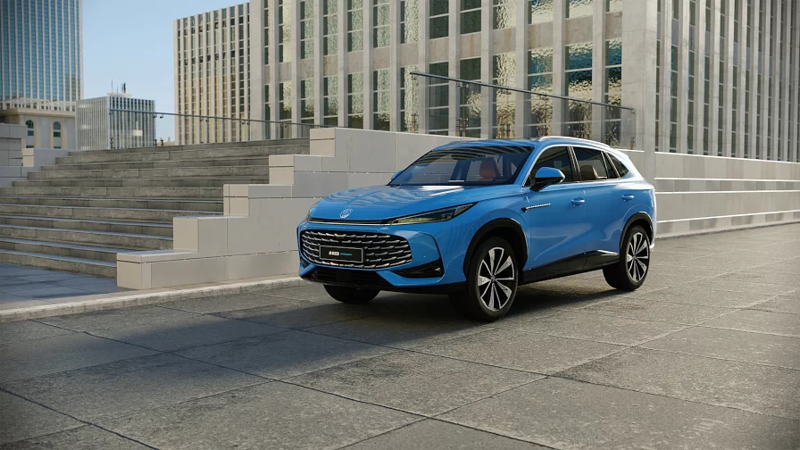 Blue MG HS Hybrid+ SUV