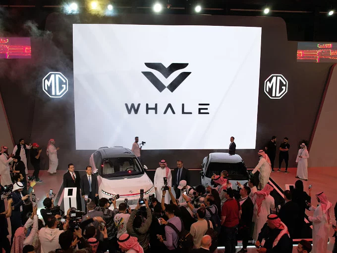 MG Motor takes centre stage at Riyadh Motor Show with global premiere of MG WHALE and regional debut of MG 7​​
