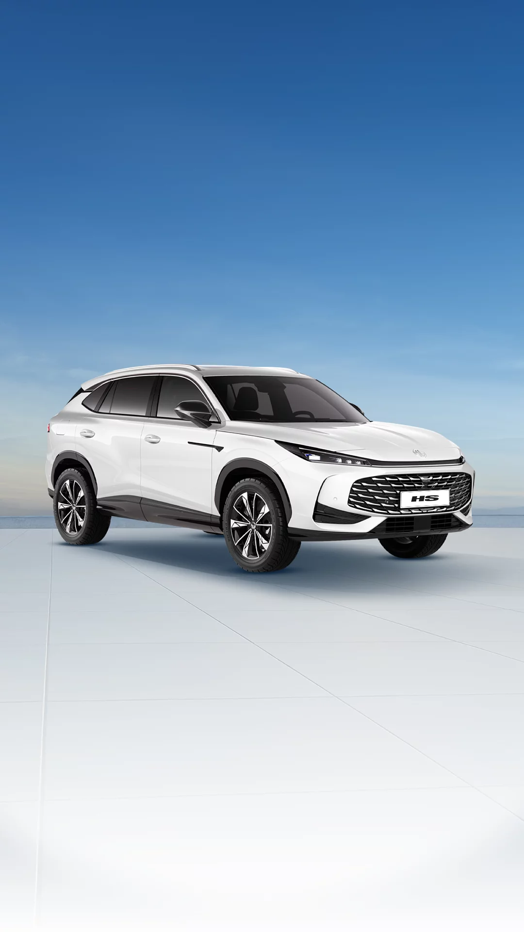 في أبريل، انطلق بقيادة واثقة