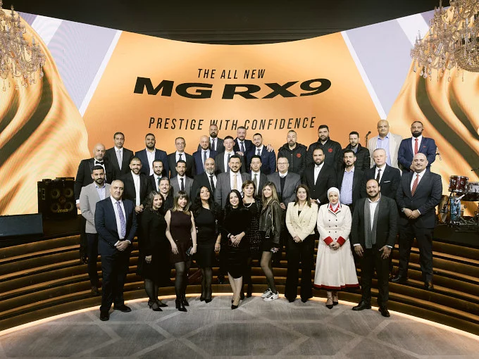 The all-new MG RX9 SUV is now available in Jordan!